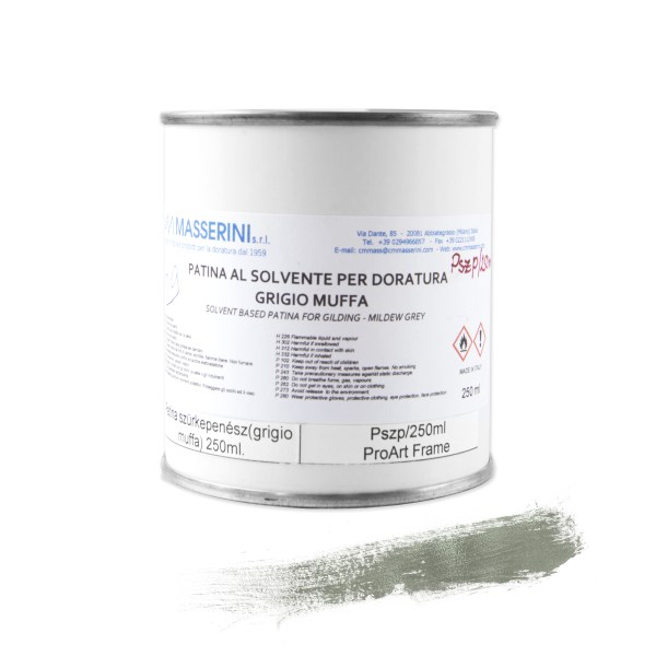 Patina szürke penész